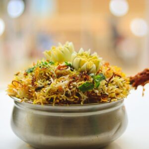 classic chicken dum biryani (hyderabad style)