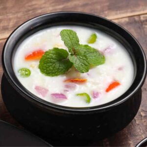 raita (yogurt dip)