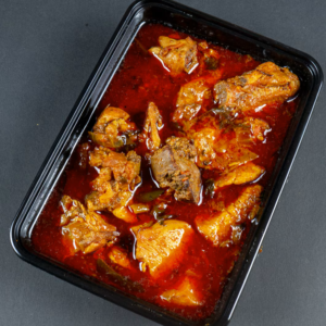 sambar + andhra spicy chicken curry